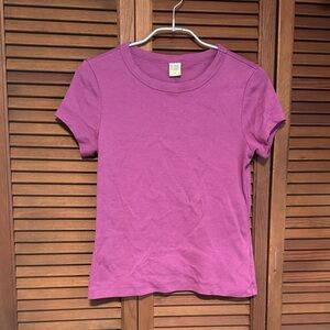 Flore Flore Grape Purple Car Baby Tee Medium